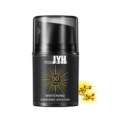 Doğal Cilt Erkekler Su Geçirmez Yüz Güneş Kremi Spf50+ Pa+++ Beyazlatma Olmayan Güneş Yalıtımı Güneş Kremi