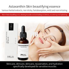 30ml Astaksantin Özü Yüz Serumu Gözenek Küçülen Yüz İçin Cilt Rengini Aydınlatır