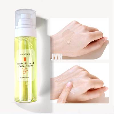 Akne Yağlı Ciltler İçin Nemlendirici 100ML Salisilik Asit Toner OEM ODM