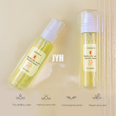 Akne Yağlı Ciltler İçin Nemlendirici 100ML Salisilik Asit Toner OEM ODM