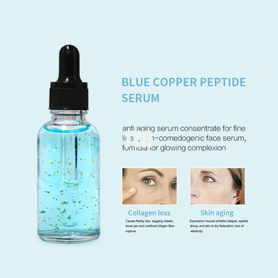 GHK-CU Essence Yüz Serumu 24K Altın Mavi Bakır Peptid Serum