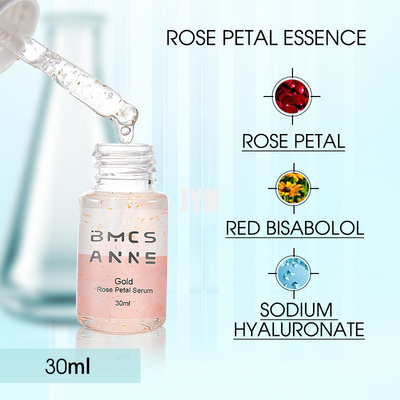 Rose Petal Essence Yüz Serumu 24k Altın Serum Nemlendirici Nemlendirici