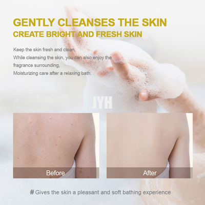 Private Label 400ml Organik Banyo Yağları Bodywash Beyazlatıcı Banyo Duşu