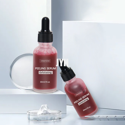 30ml Beyazlatıcı Akne Yüz Serumu AHA %30 BHA %2 Exfoliator Soyma Solüsyonu