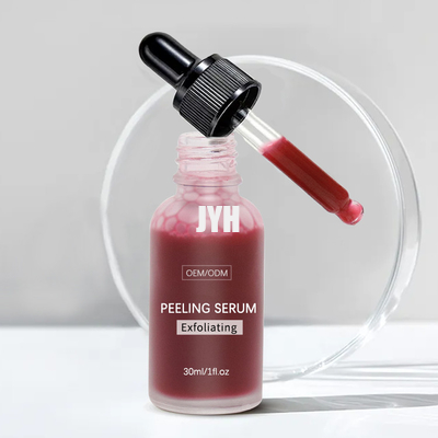 30ml Beyazlatıcı Akne Yüz Serumu AHA %30 BHA %2 Exfoliator Soyma Solüsyonu