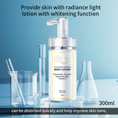 300ml Vücut Bakımı Kozmetik Glutatyon Vücut Beyazlatıcı Ağartma Hyaluronik Asit Masaj Kremi Glow