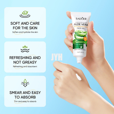 40g Organik Aloe Vera Jel Derinlemesine Nemlendirici Cilt Besleyici Güneş Sonrası Cilt Bakımı