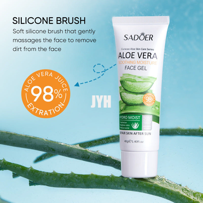 40g Organik Aloe Vera Jel Derinlemesine Nemlendirici Cilt Besleyici Güneş Sonrası Cilt Bakımı
