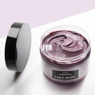 Private Label Doğal Yüz Kil Maskesi Cilt Bakımı Derin Temizleyici Patlıcan 60G