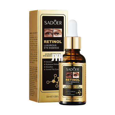 Retinol Koyu Halkalar Göz Bakımı Kozmetik Kırışıklık Karşıtı Aydınlatıcı Sıkılaştırıcı Göz Altı Serumu