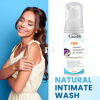 60ML Feminine Intimate Foaming Wash Kadın Vajinal Sağlığını Dengeler PH