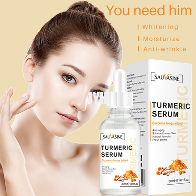 30ml Zerdeçal Özlü Yüz Serumu Koyu Leke Düzeltici Serum Formaldehit İçermez