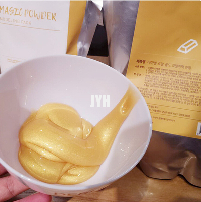 100g Yüz Kil Maskesi Tozu 24k Altın Yaşlanma Karşıtı Profesyonel Soyulabilir Jöle Yüz Maskesi
