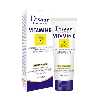 OEM Köpüren Yüz Temizleyici Doğal E Vitamini Beyazlatıcı Yüz Temizleyici