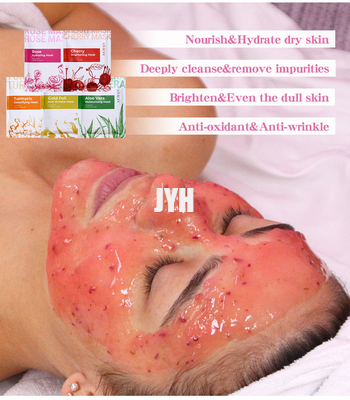 100G OEM Cilt Bakım Ürünleri DIY Spa Gül Hyaluronik Asit Hidro Jöle Yüz Maskesi Tozu