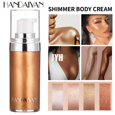 20ml Yüz Ve Vücut Aydınlatıcı Vurgulayıcı Krem Sıvı Bronzlaştırıcı Aydınlatıcı Glow Parıldayan Makyaj Fondöten