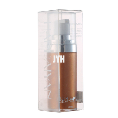 20ml Yüz Ve Vücut Aydınlatıcı Vurgulayıcı Krem Sıvı Bronzlaştırıcı Aydınlatıcı Glow Parıldayan Makyaj Fondöten