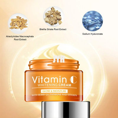 Kokusuz 30G C Vitamini Yüz Nemlendirici Aydınlatıcı Yaşlanma Karşıtı Kırışıklık Kremi