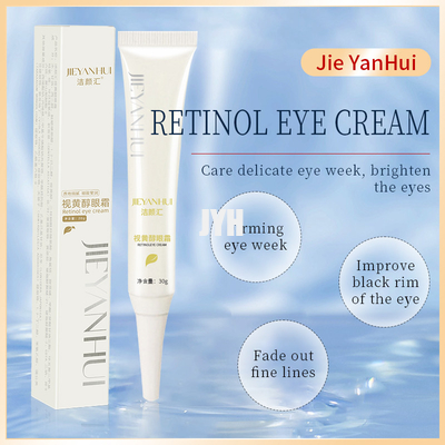 30G Retinol Göz Kremi Koyu Göz Halkaları Altında Anında Hızlı Yaşlanma Karşıtı Kırışıklık Karşıtı Sökücü Göz Torbası