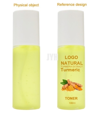 100ml Yüz Makyajı Cilt Bakımı Toner Nemlendirici Aydınlatıcı Zerdeçal Toner