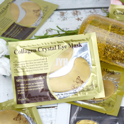 ODM 24k Altın Göz Maskesi Güzellik Kollajen Jel Maskss Şişlik İçin Yamalar Sayfası
