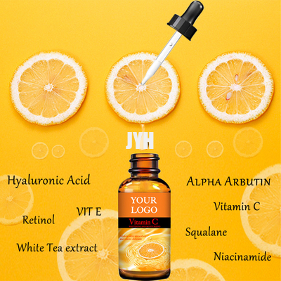 30ml % 10 C Vitamini Vegan Beyazlatıcı Yüz Serumu Parlak Cilt için